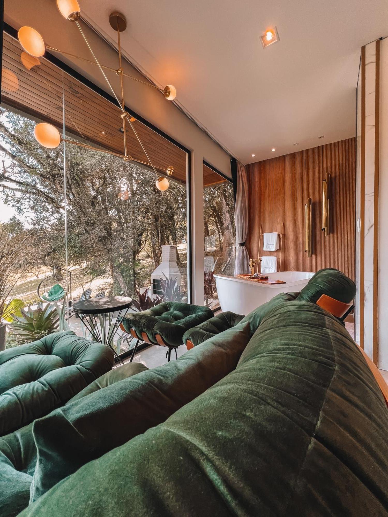 La Contemporanea Cabanas Prox A Cidade Vista Para Ponto Turistico Урубісі Екстер'єр фото
